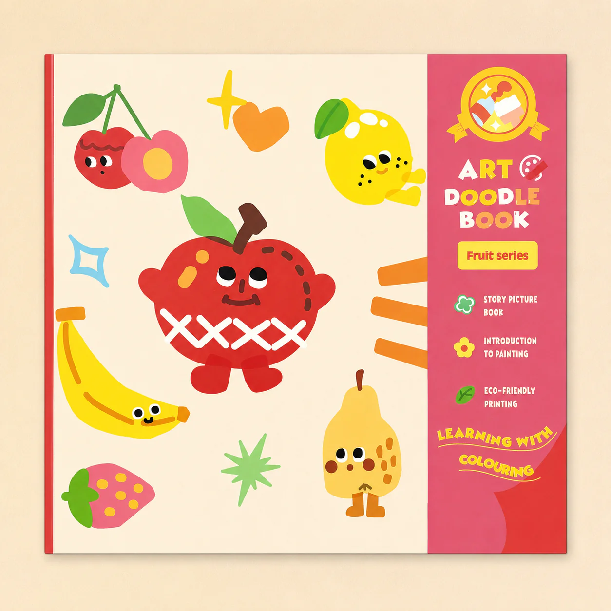 Art Doodle Coloring Book - Image 2