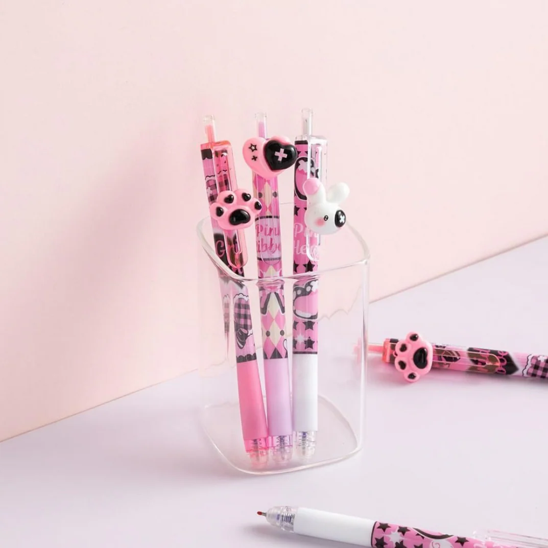 Pink World Gel Pen - Image 3