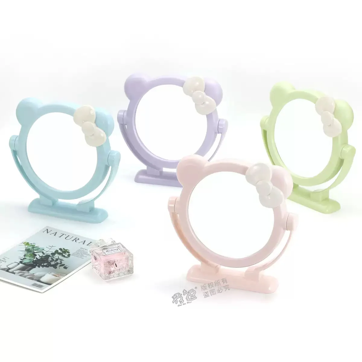 Bow Standing Mirror