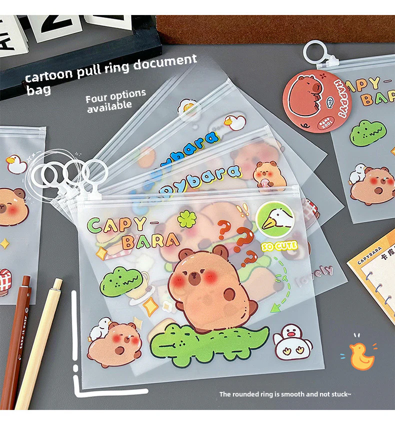 Capybara A4 Zip Folder - Image 2