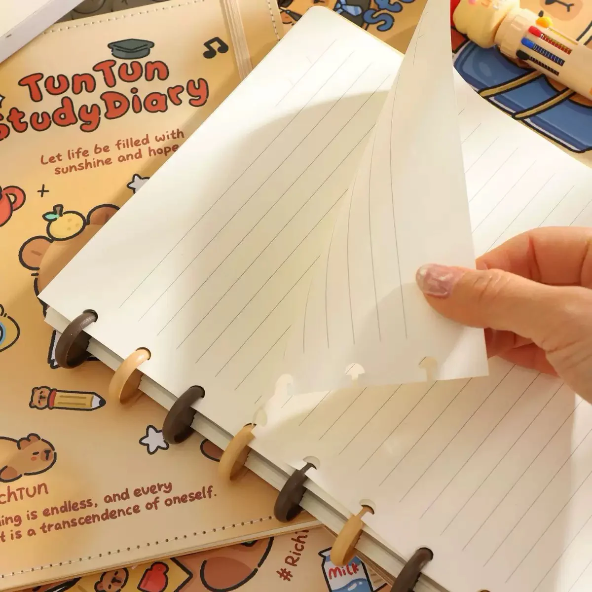 Capybara Disc Notebook - Image 3