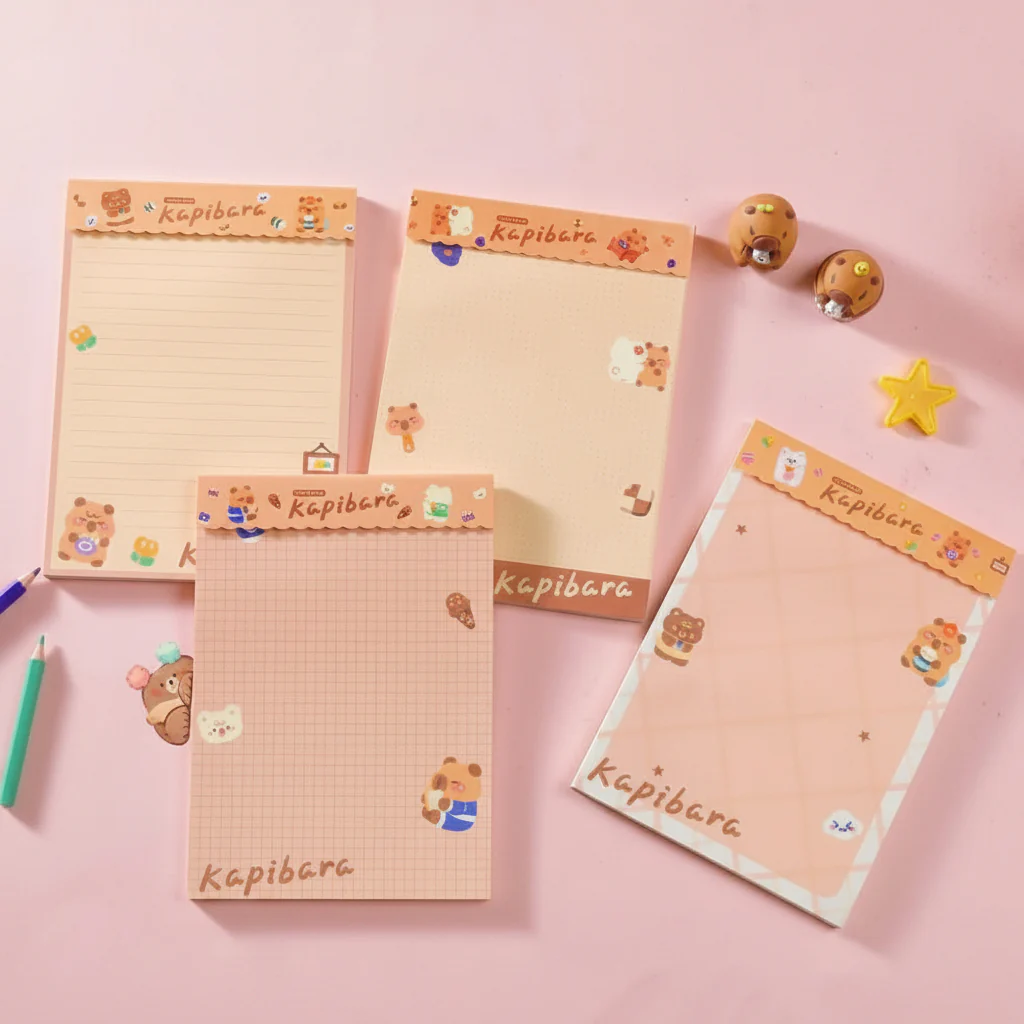 Capybara Memopad