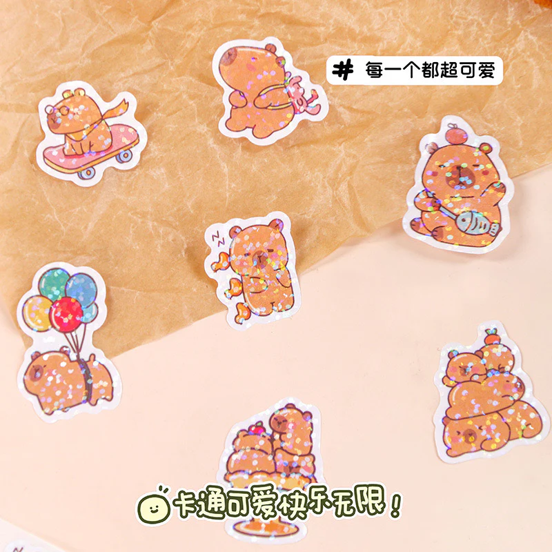 Capybara Sticker Roll - Image 5