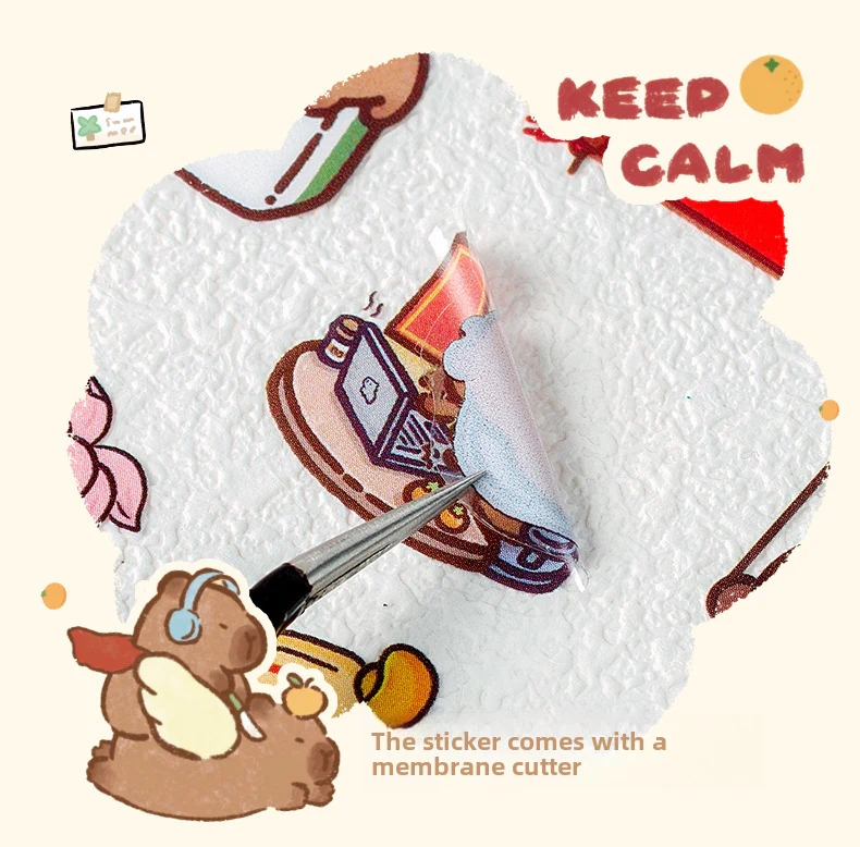Capybara Deco Stickers - Image 12