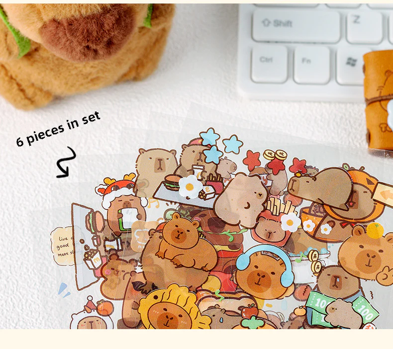 Capybara Deco Stickers - Image 13