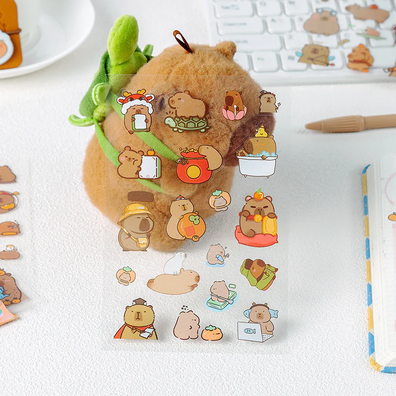 Capybara Deco Stickers - Image 3