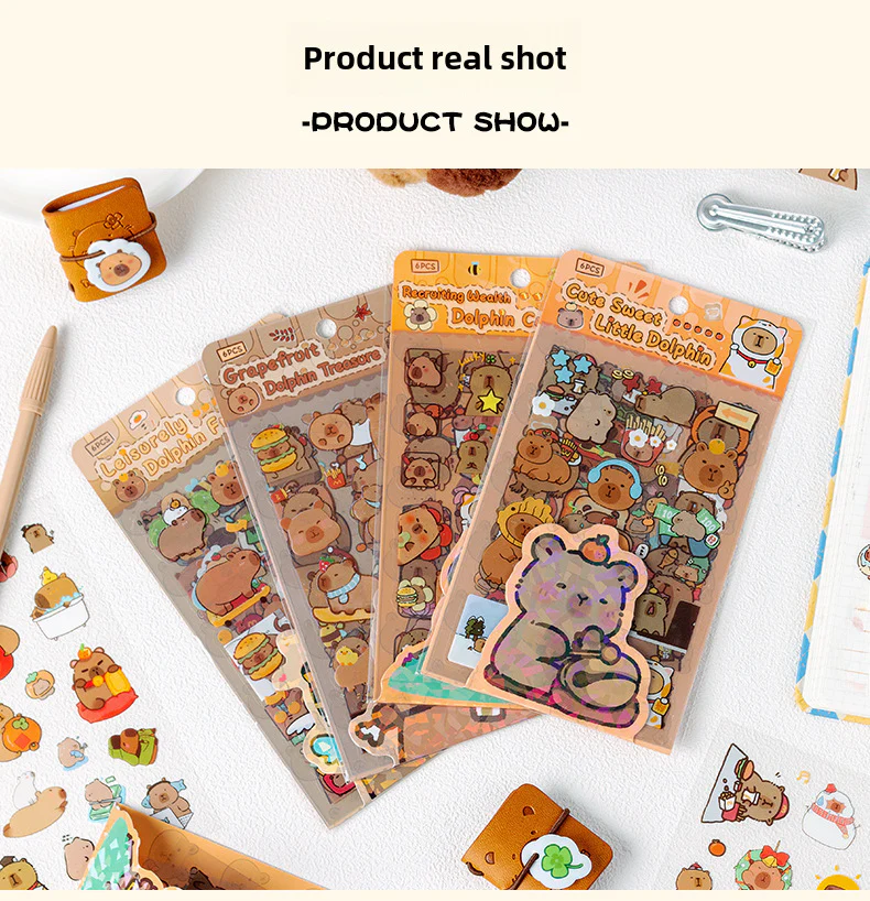 Capybara Deco Stickers - Image 4