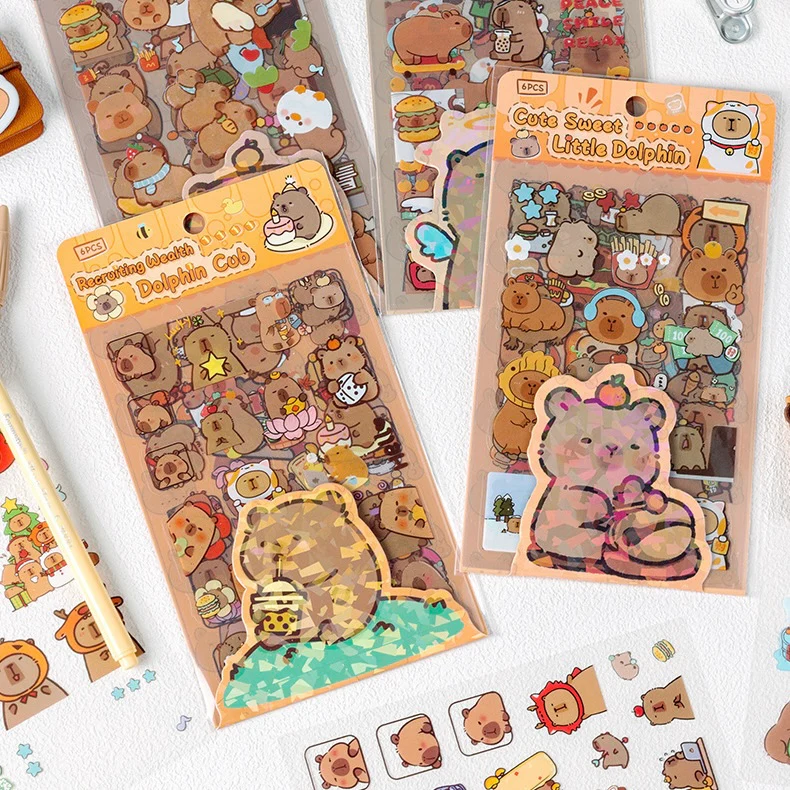 Capybara Deco Stickers - Image 6