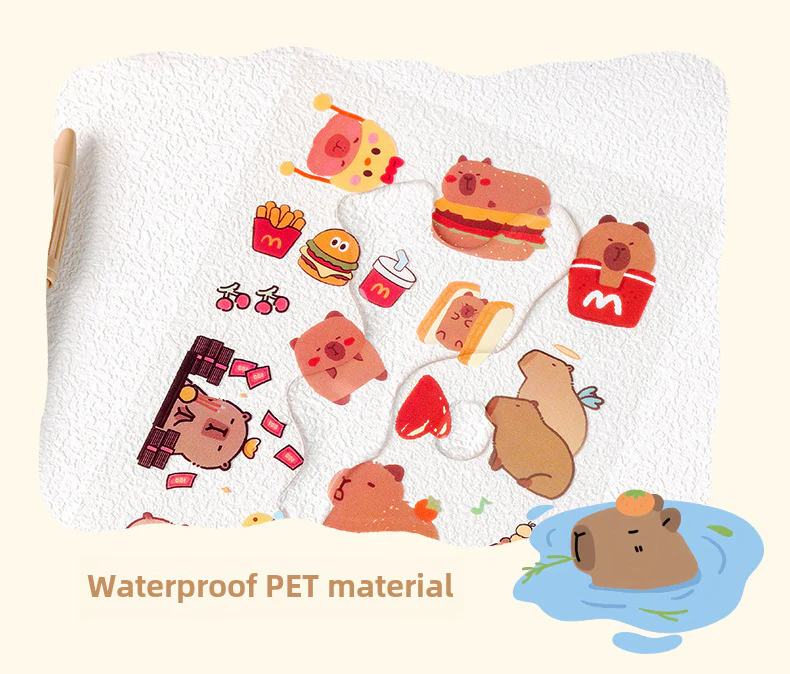 Capybara Deco Stickers - Image 7