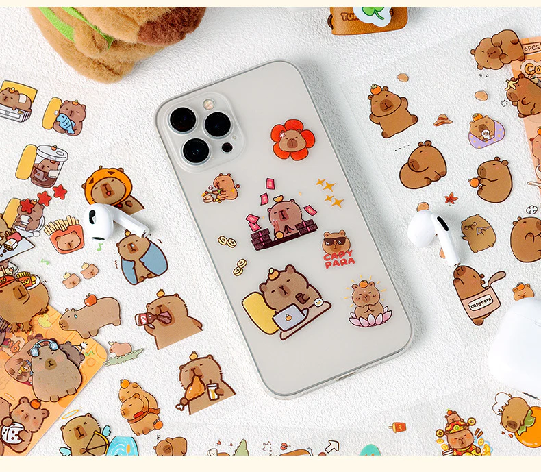 Capybara Deco Stickers - Image 8