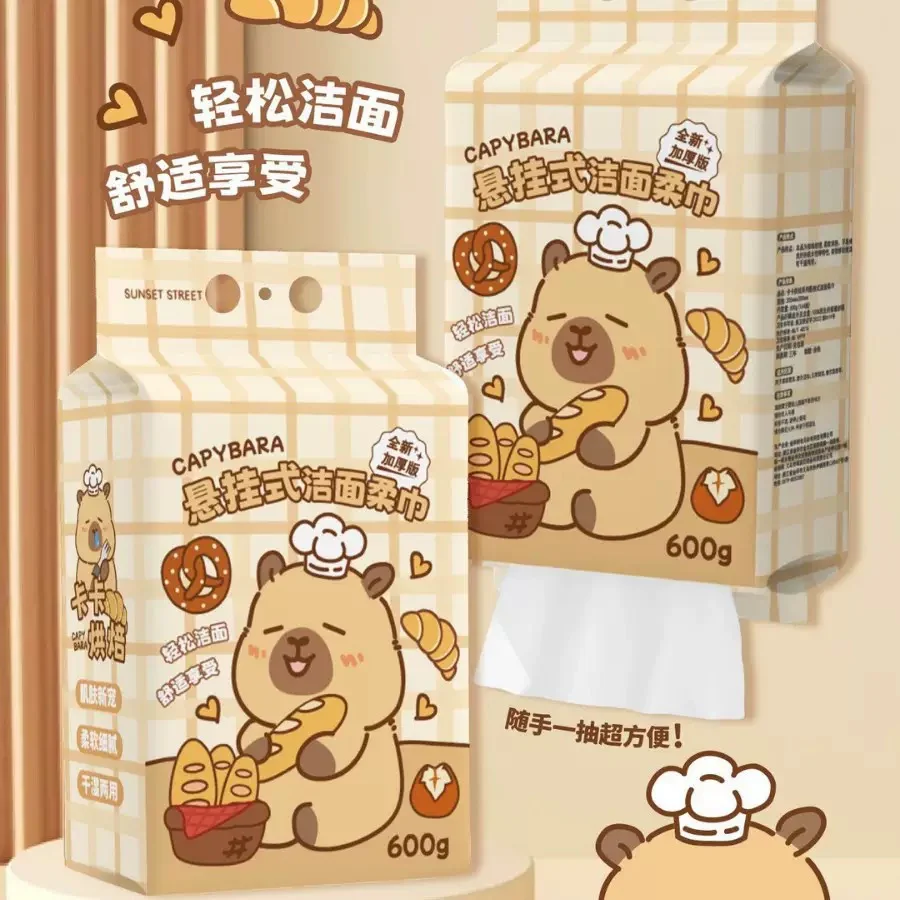 Capybara Face Tissue Pack - Image 6