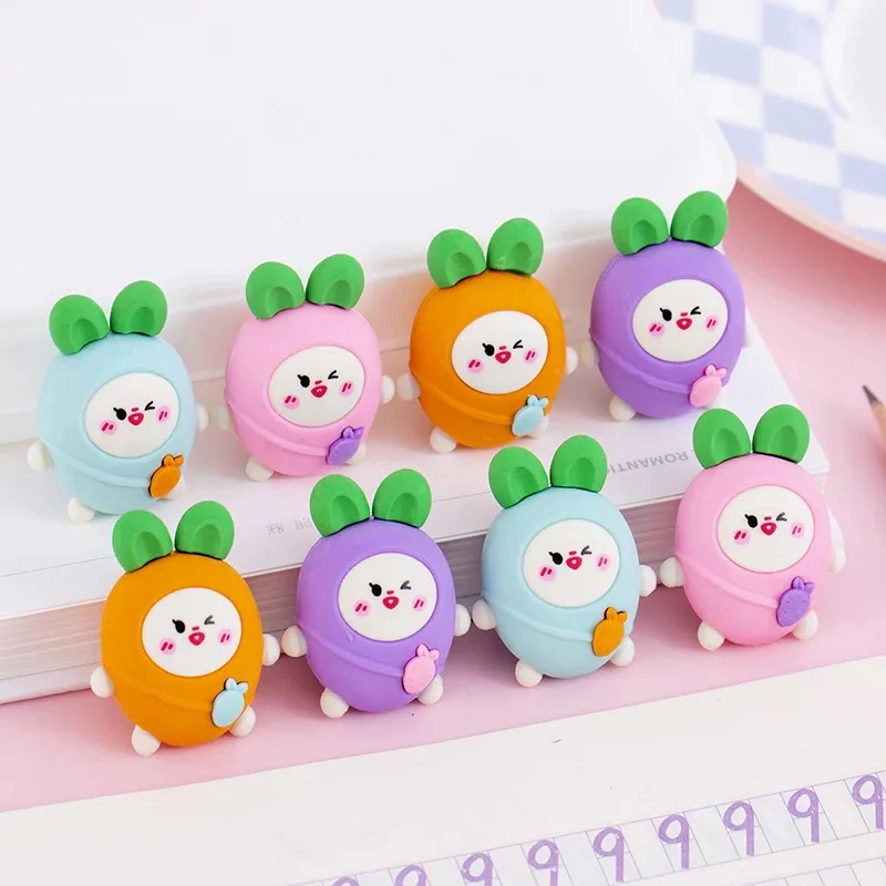 Carrot Eraser 5pcs Set - Image 2