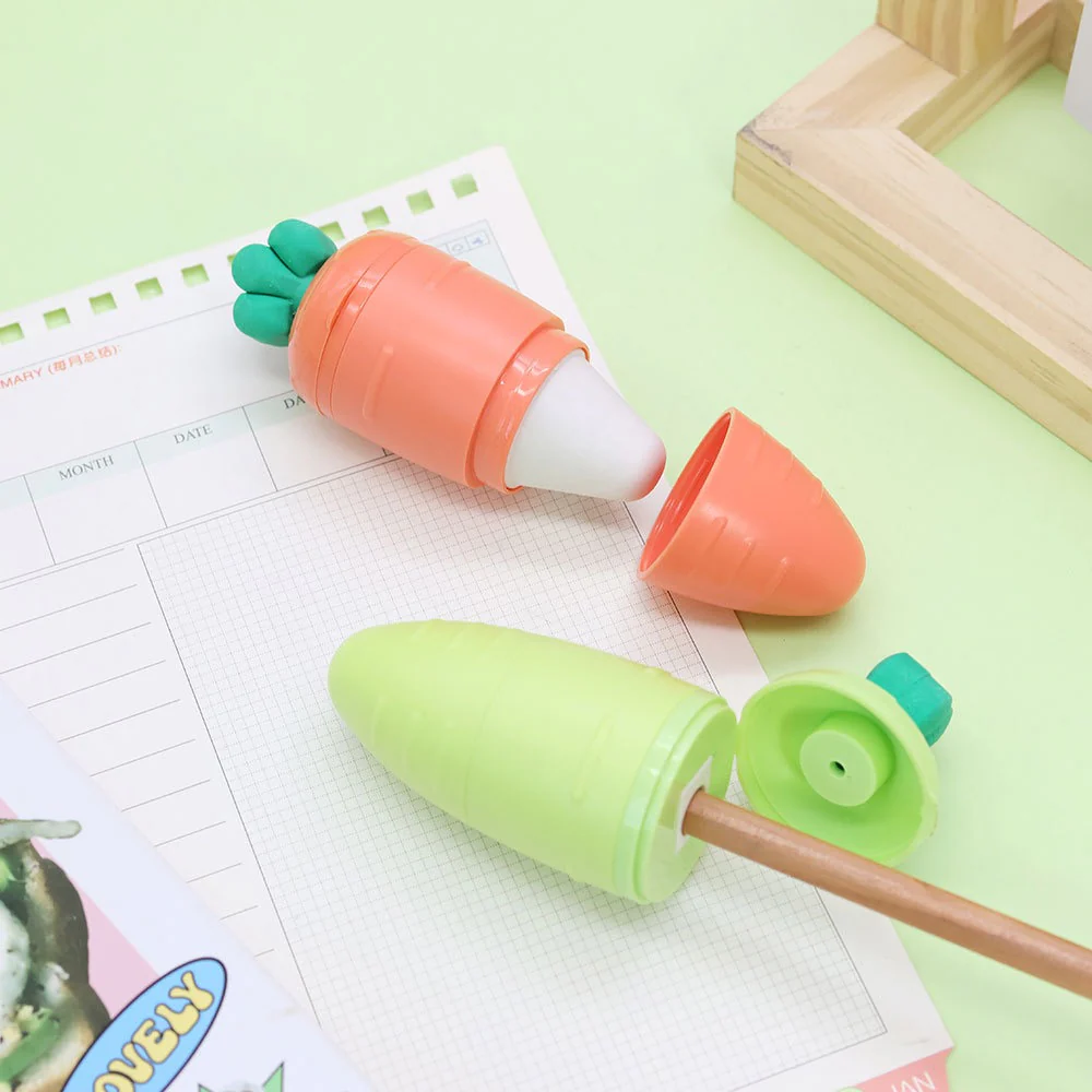 Carrot Eraser Sharpener - Image 3