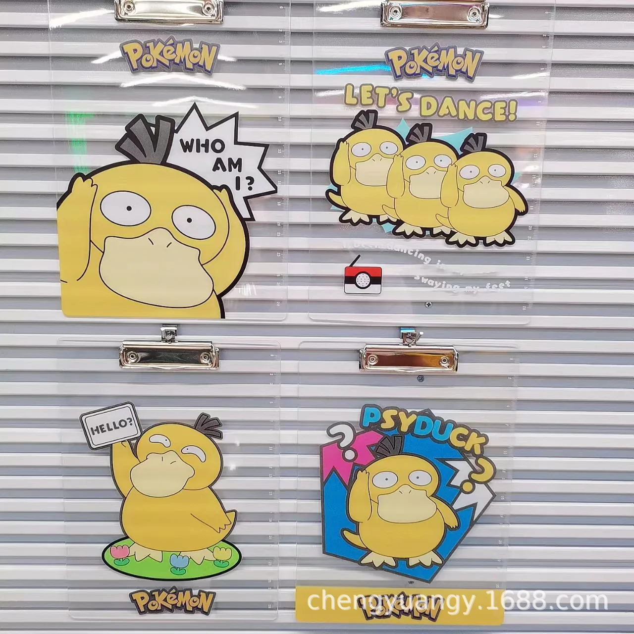 Kawaii Transparent Exam Pad - Image 11