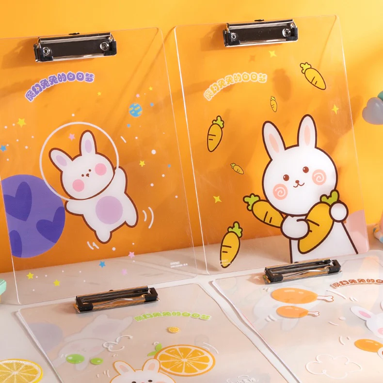 Kawaii Transparent Exam Pad - Image 4