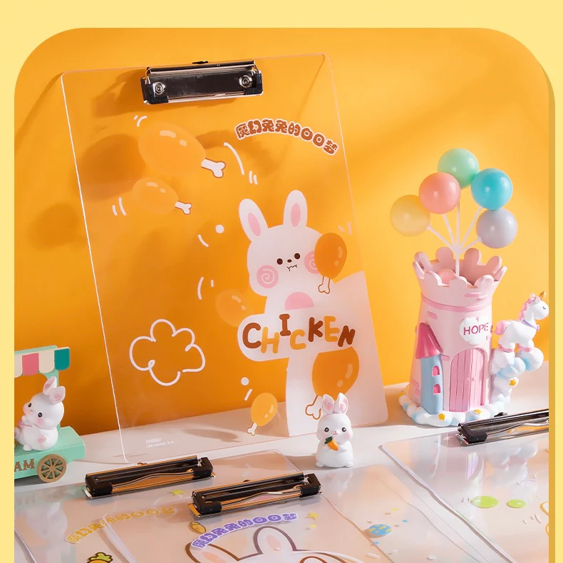 Kawaii Transparent Exam Pad - Image 9