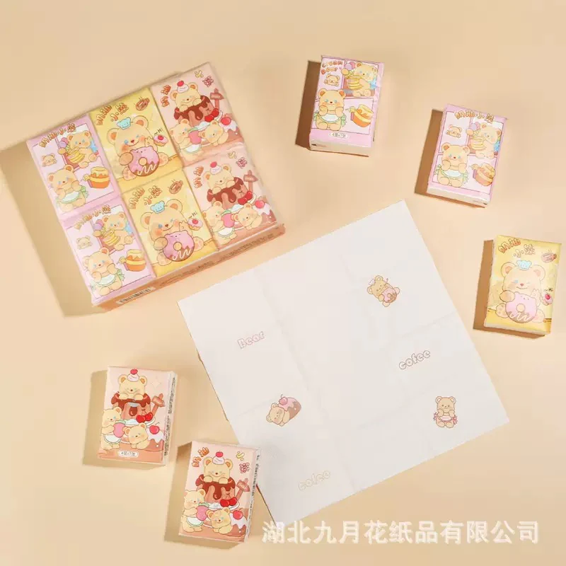 Cheese Bear Mini Tissue Pack - Image 2