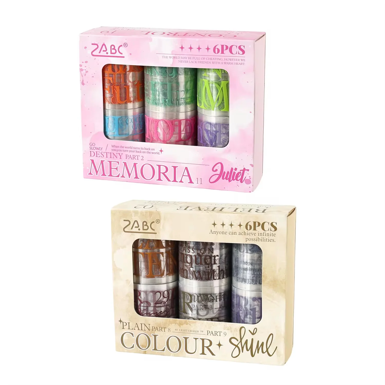 Color Qoute Pet Washitape Set - Image 5