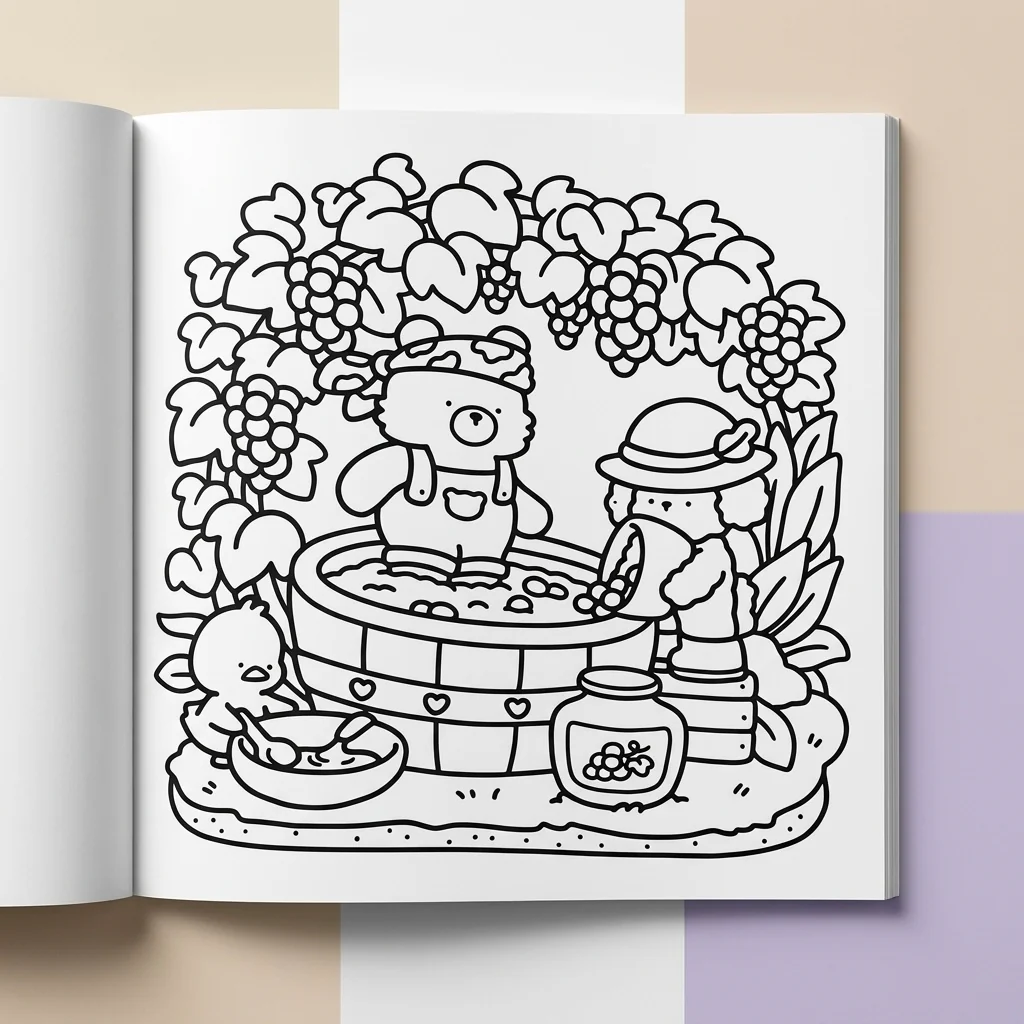 Comfy Days Coloring Book - Image 3