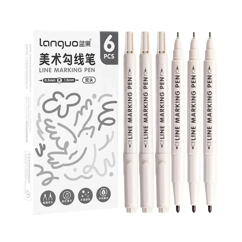 Line Marking Double-Tip Pen Set - Image 7