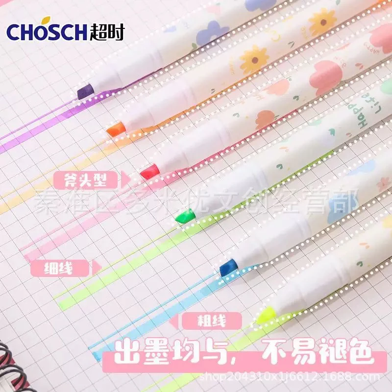 Happy Life Dual-Tip Highlighter - Image 3