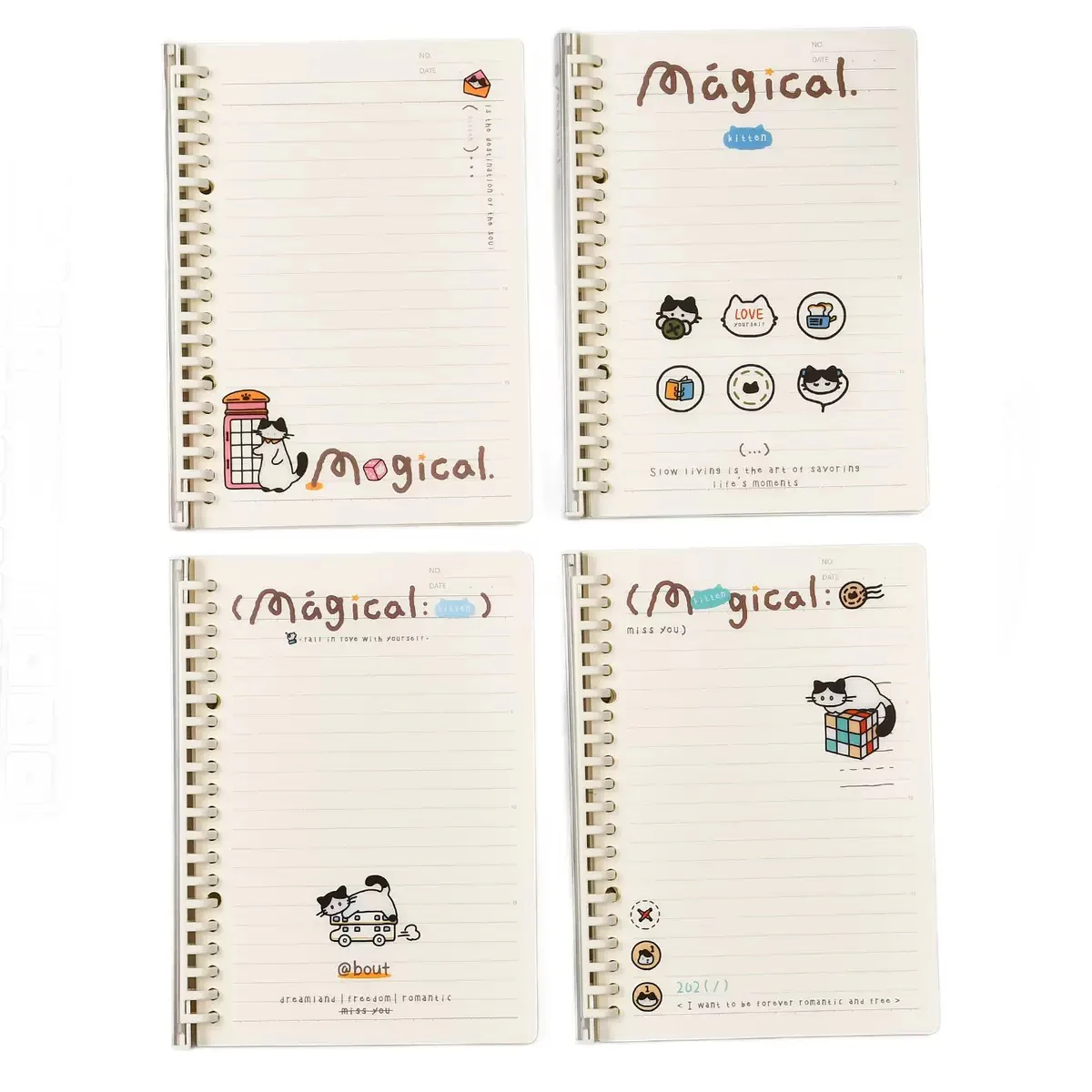 Kawaii Ruled Notbook - Image 3