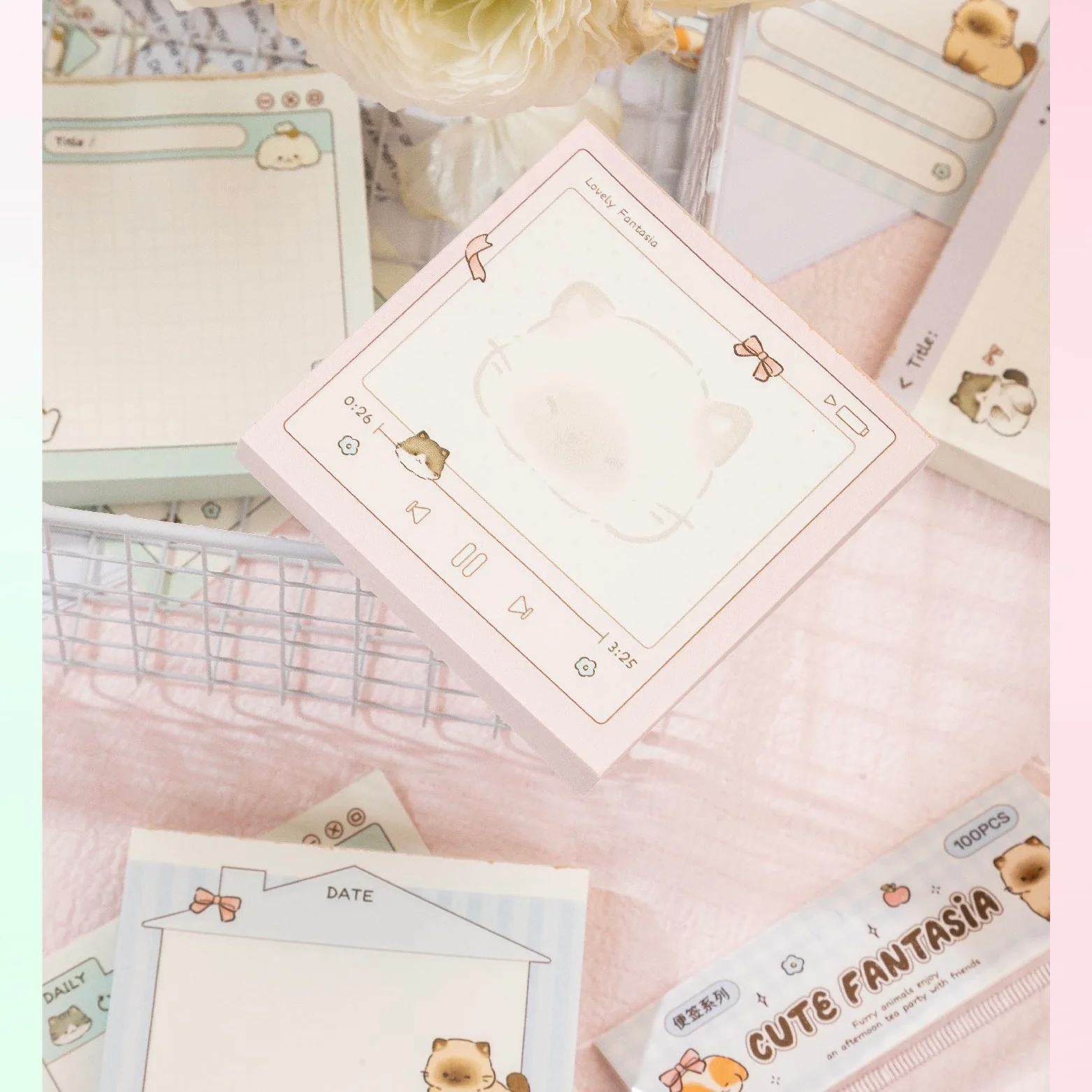 Cute Kitten Notepad - Image 3