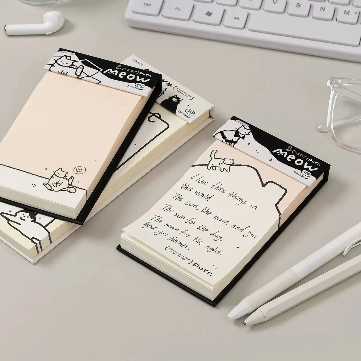 Cute Kitty Notepad - Image 2