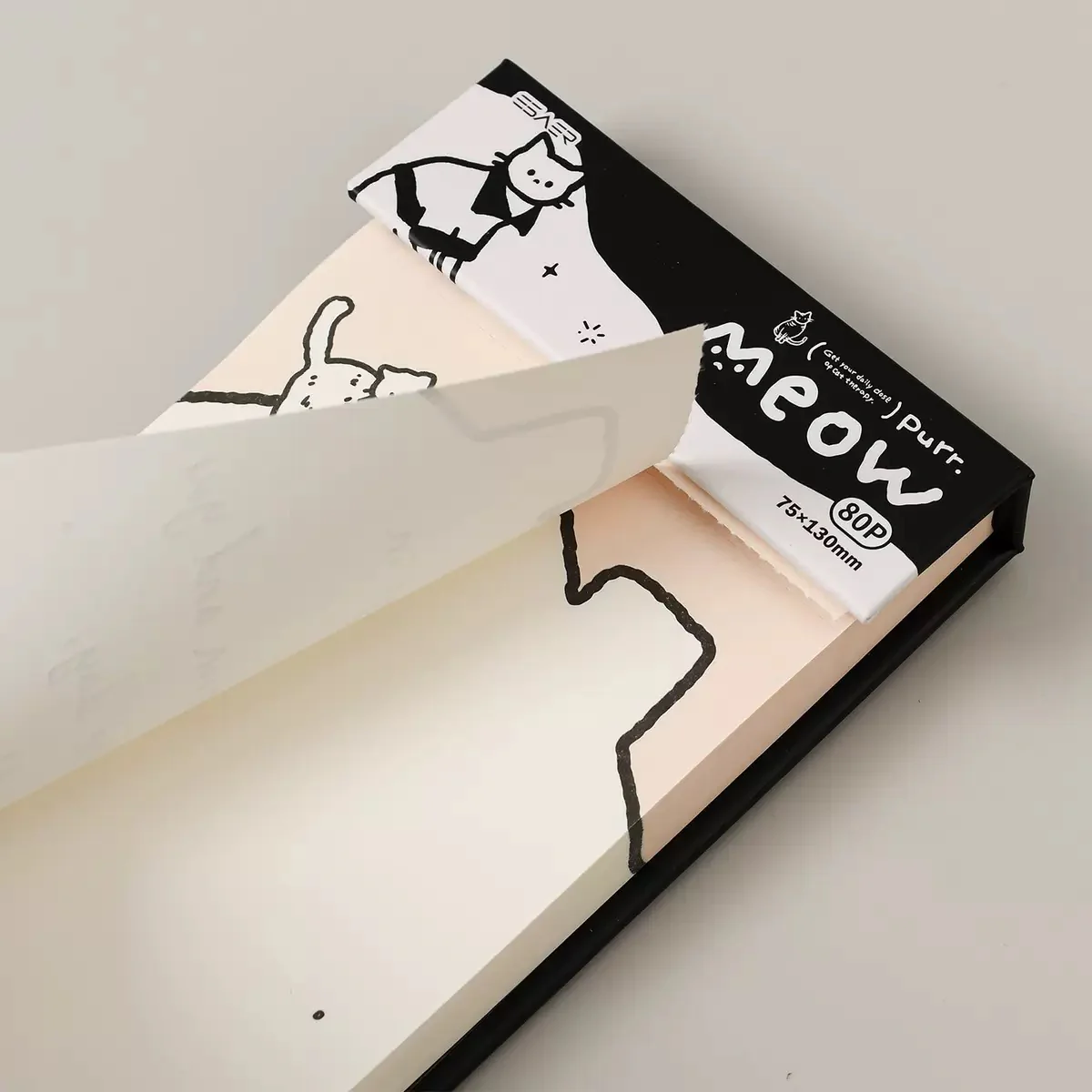 Cute Kitty Notepad - Image 3