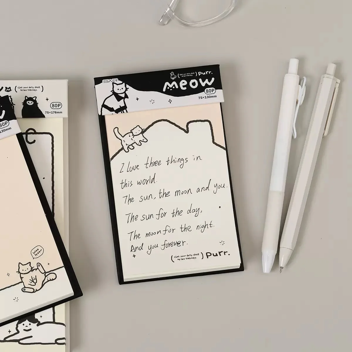Cute Kitty Notepad - Image 5