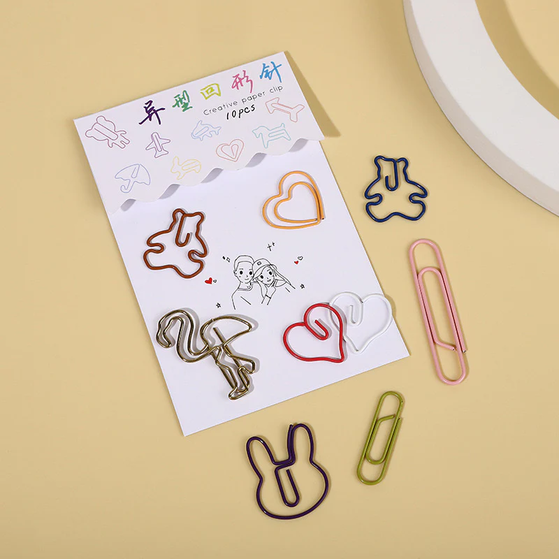 Cute Paper Clip 10pcs Pack - Image 8