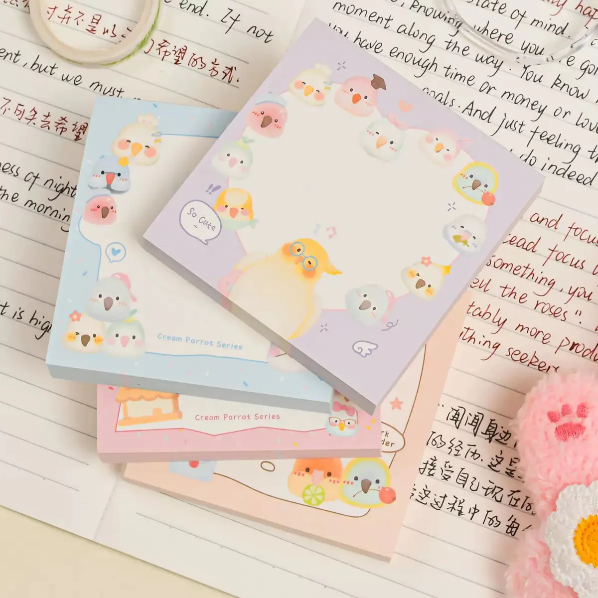 Cute Parrot Notepad - Image 5