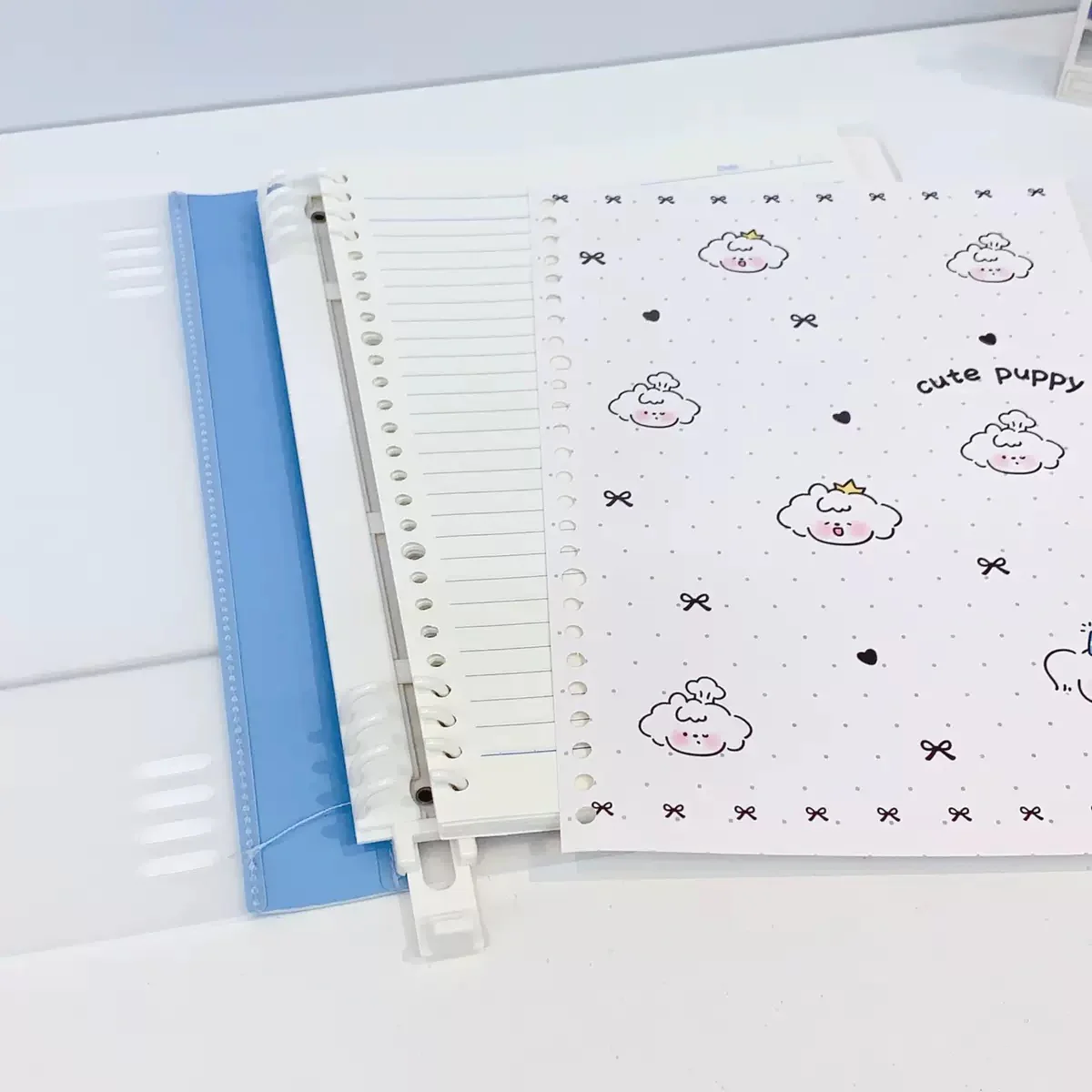 Cute Puppy Translucent Notebook - Image 6