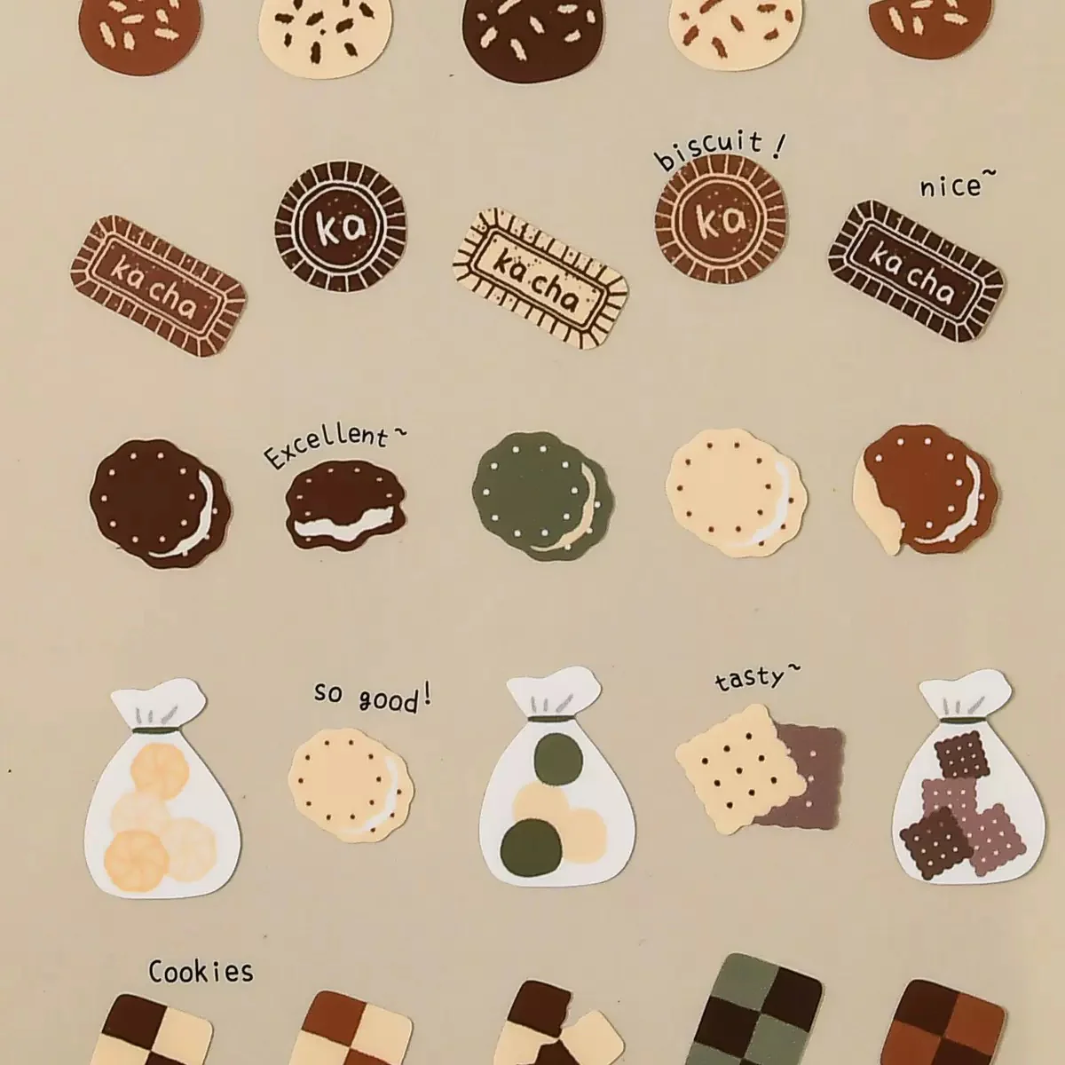 Daily Food Series Deco Sticker - Image 5