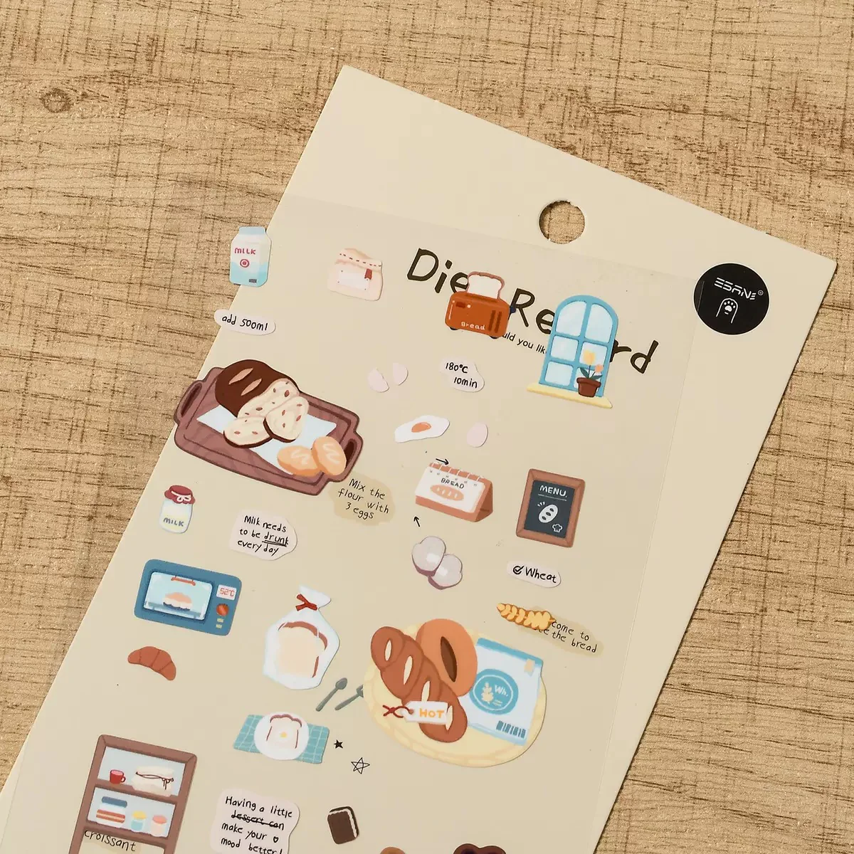 Diet Record Deco Sticker - Image 4