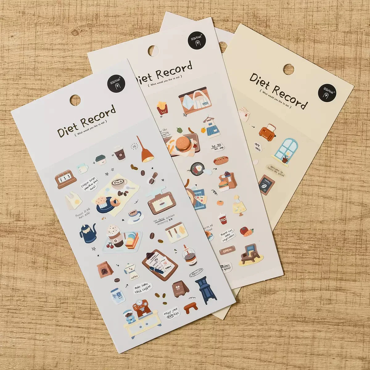 Diet Record Deco Sticker - Image 5