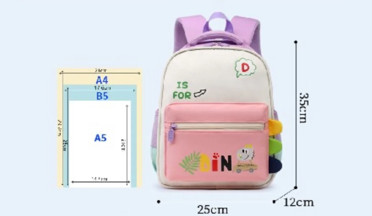 Dino Kids School Bag - Image 3