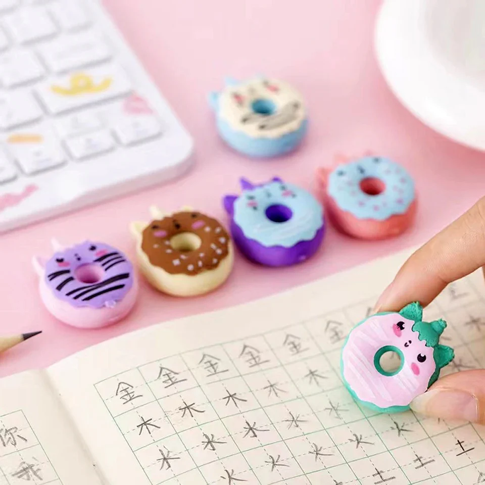 Donut Eraser 5pcs Set - Image 2