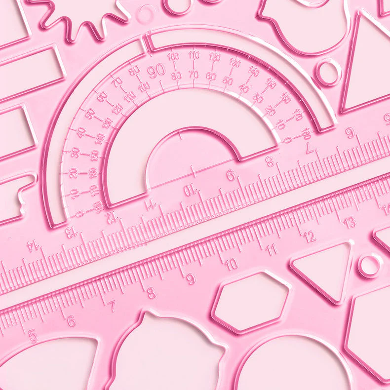 Doodle Ruler Set Combo 7+1 Pack - Image 11