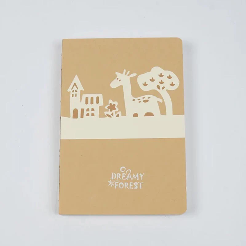 Dreamy Forest Kraft Binding Notebook - Image 2