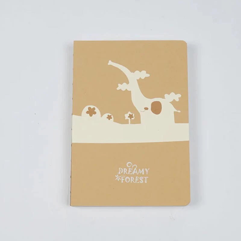 Dreamy Forest Kraft Binding Notebook - Image 3