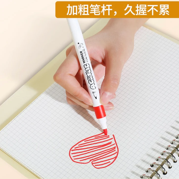 Dual Tip Acrylic Pen Set - Image 7