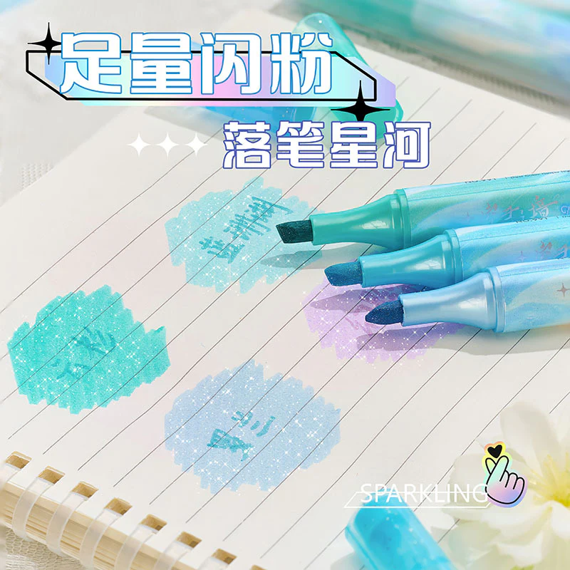 Dual Tip Glitter Highlighter - Image 2