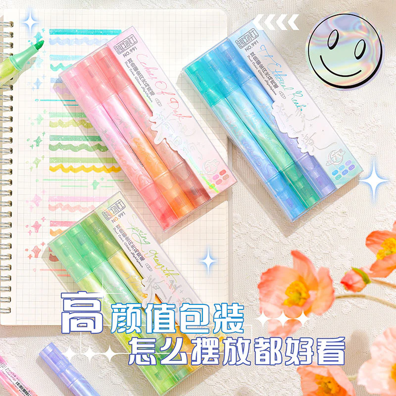 Dual Tip Glitter Highlighter - Image 4