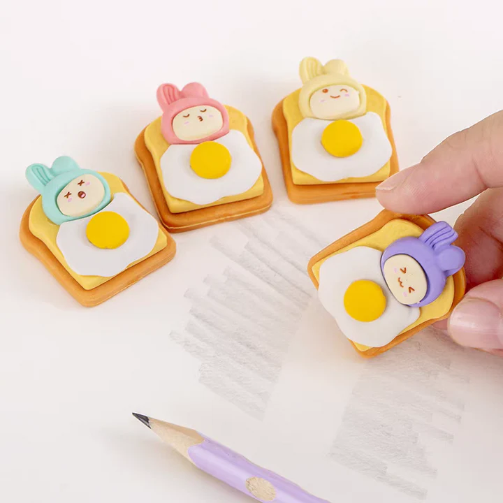 Egg Toast Eraser - Image 2