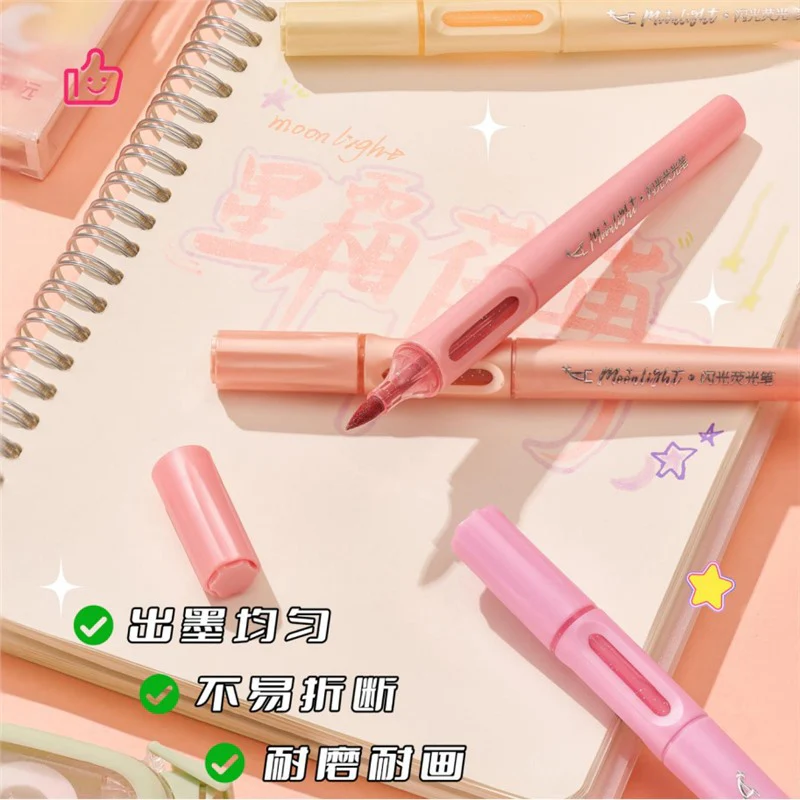Kawaii Glitter Highlighter Set - Image 3