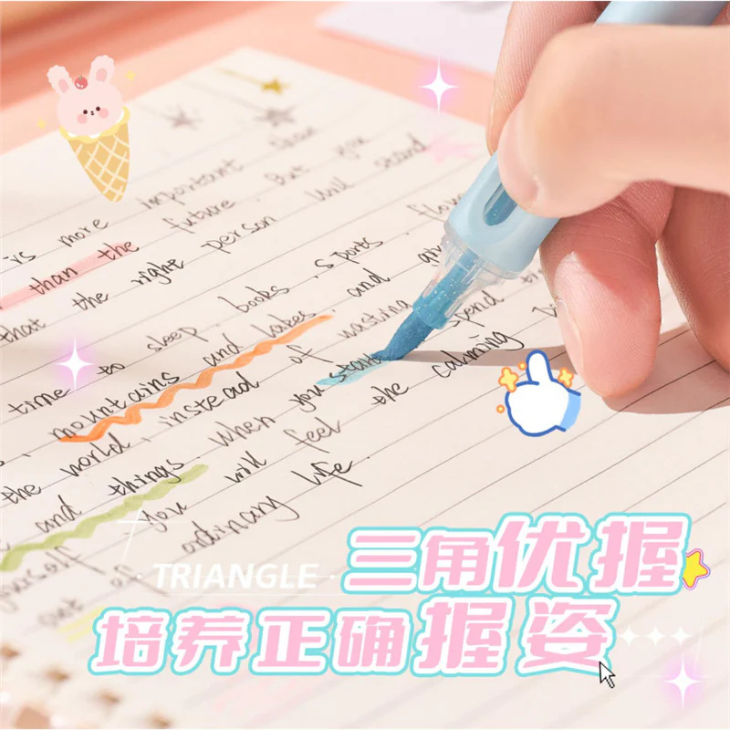 Kawaii Glitter Highlighter Set - Image 4