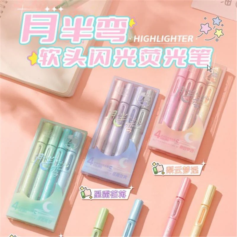 Kawaii Glitter Highlighter Set - Image 5