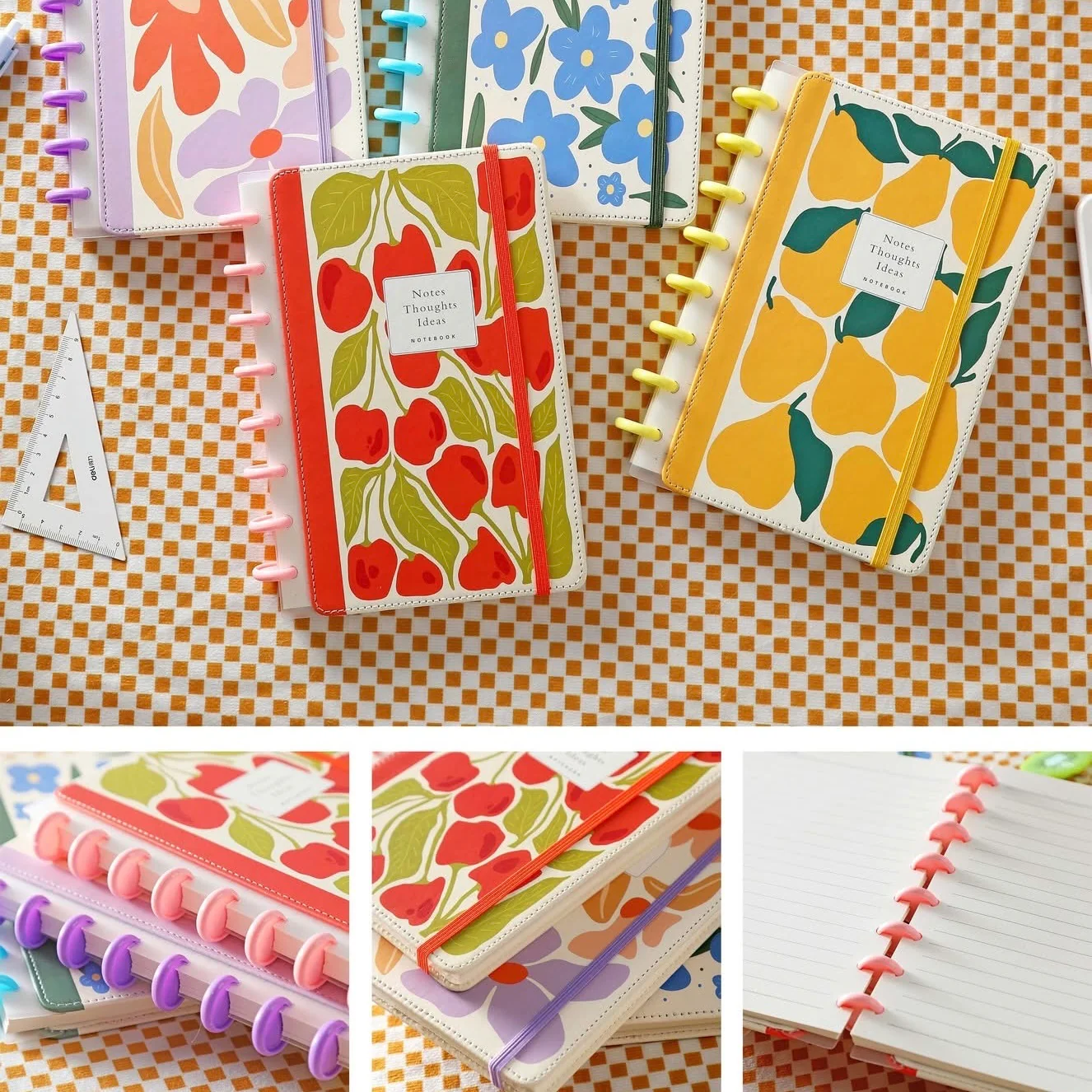 Floral Disc Notebook - Image 2