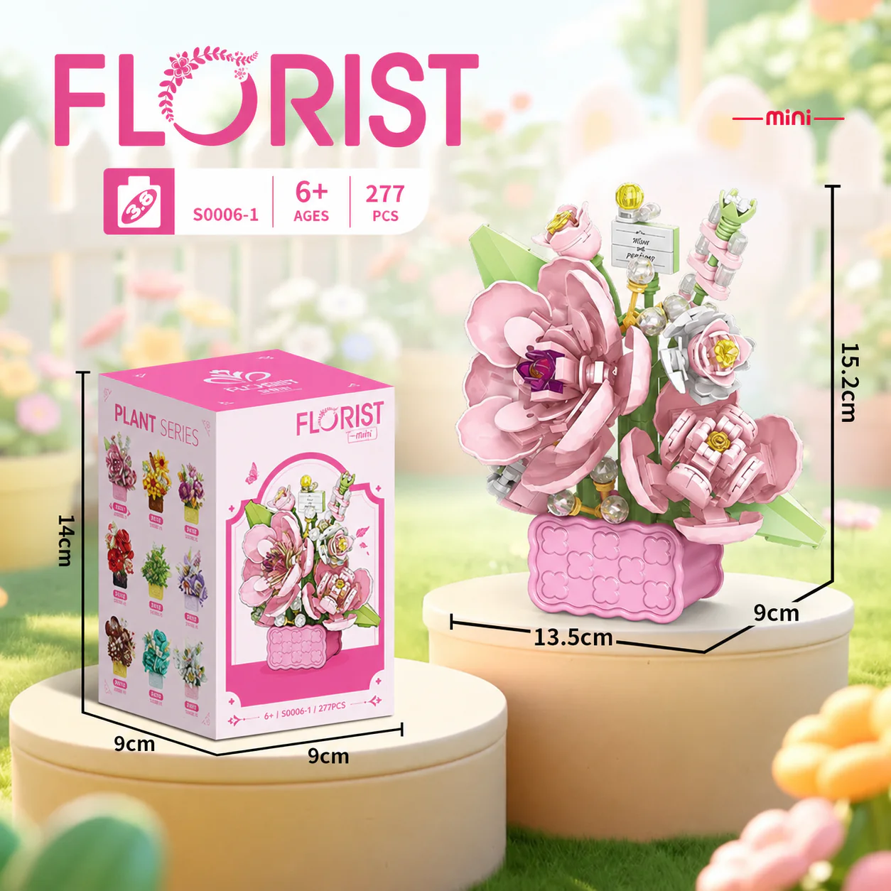 Floral Lego Set - Image 2